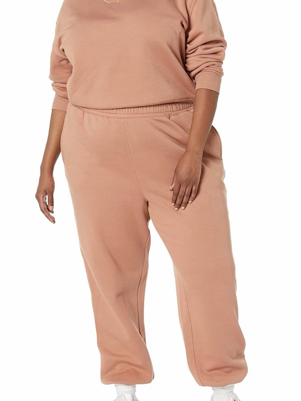 Cozy Tan Cropped sweatshirt
